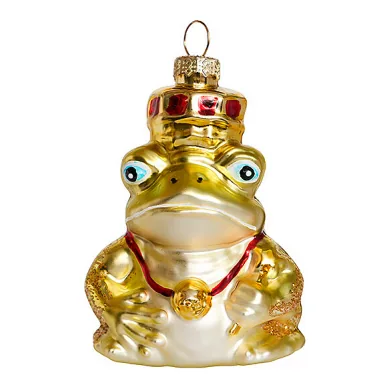 Королевская Жаба — стеклянная ёлочная игрушка